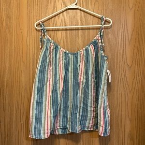 Old navy striped tank top